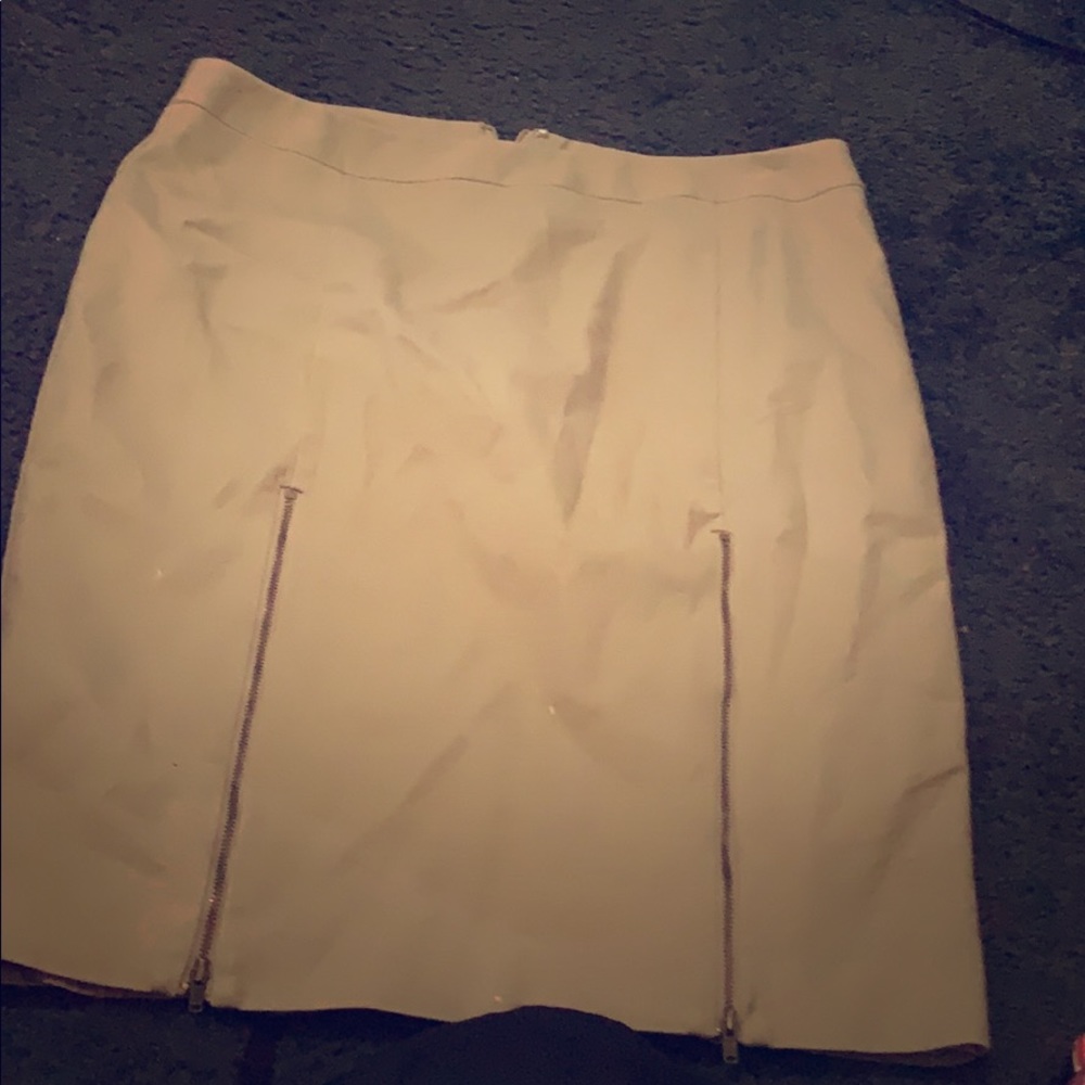 Beige skirt